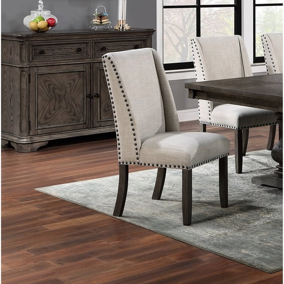 Solid Wood Wingback Design / For Dining Room Gatherings / Enjoy Optimal Support