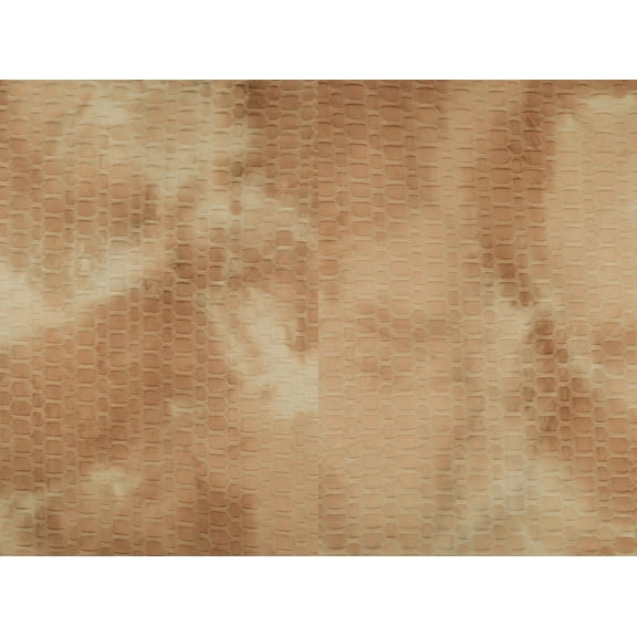 Fabric Selection Inc Poly Spandex Honeycomb Knit Real Tie Dye Coco 3 Yards Precut Fabric