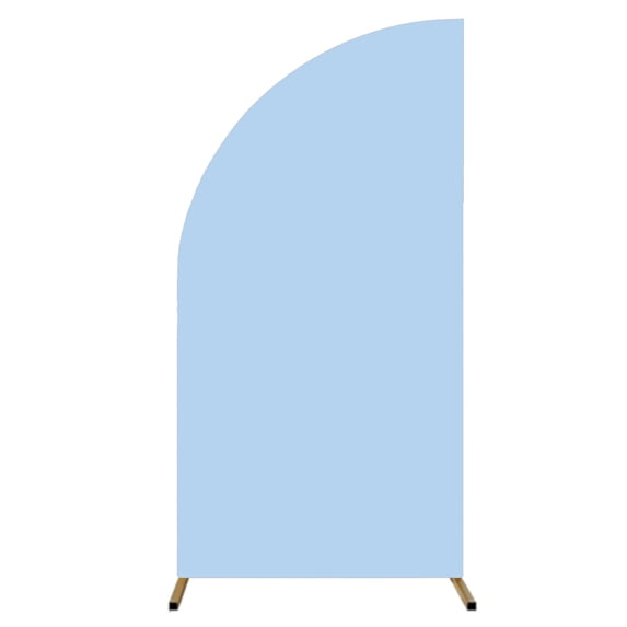 Fabric Semiarch Covers for Weddings and Banquets Double-Sided Backdrop Background Cloth Birthday Party Decoration