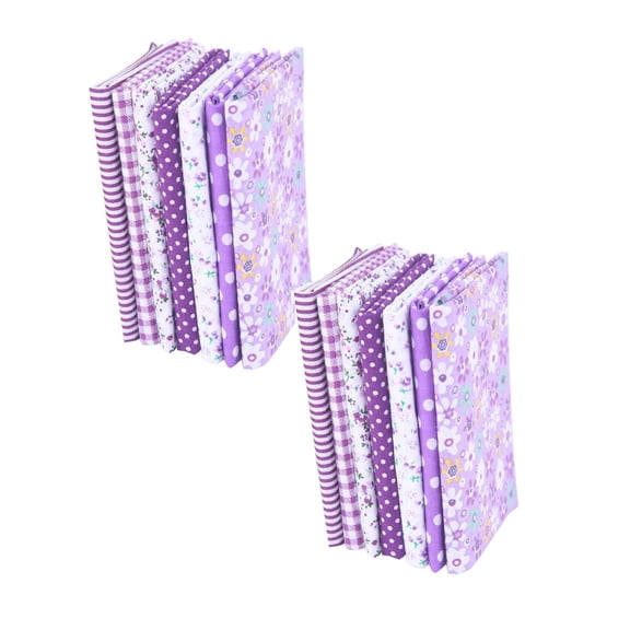 Fabric Sewing,Cotton Crafts Fabric Bundle Patchwork Squares Quilting Sewing Patchwork DIY 7PCS