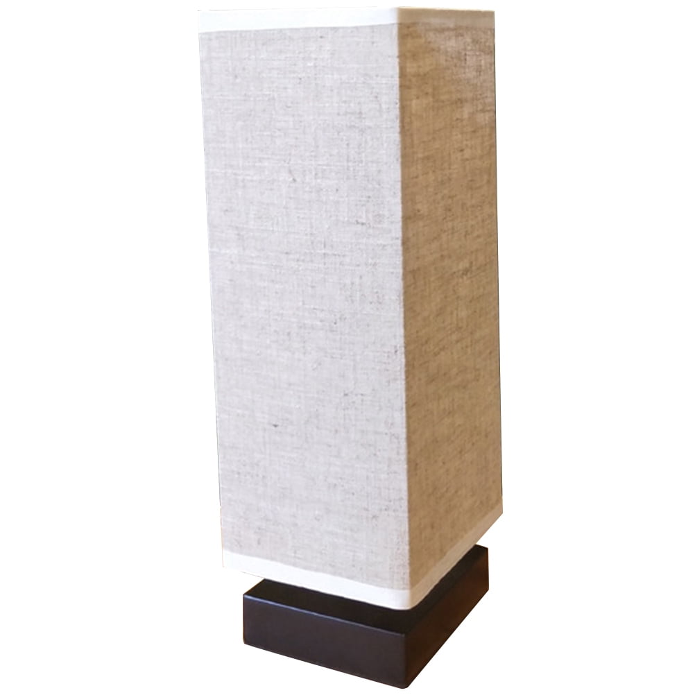 Fabric Shade Table Lamp Bedside Desk Light Japanese-style Decorate Small Lamps Bedroom Lights