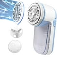 thumbnail image 1 of Fabric Shaver Defuzzer, Electric Lint Remover, Sweater Shaver with Replaceable Stainless Steel 3-Blades, Dual Protection, Removable Bin, Easy Remove Fuzz, Lint, Pills, Bobbles, 1 of 8