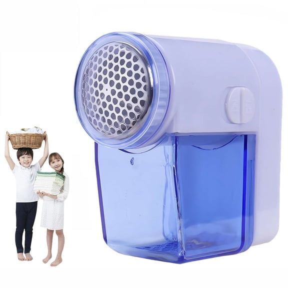 Fabric Shaver, Electric Lint Remover for Clothes with 3 Leaf Bla-des, Battery Operated Pill Shaver, Sweater Shavers for Pilling Fuzz Removal, Universal for Sofa Carpet