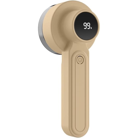 Fabric Shaver, Electric Lint Remover Rechargeable, Lint Shaver, Hairball Trimmer, Remove Clothes Fuzz, Lint Balls, Pills, Sweater, Couch, Blanket, Curtain, Wool, Cashmere(Cream Colored)