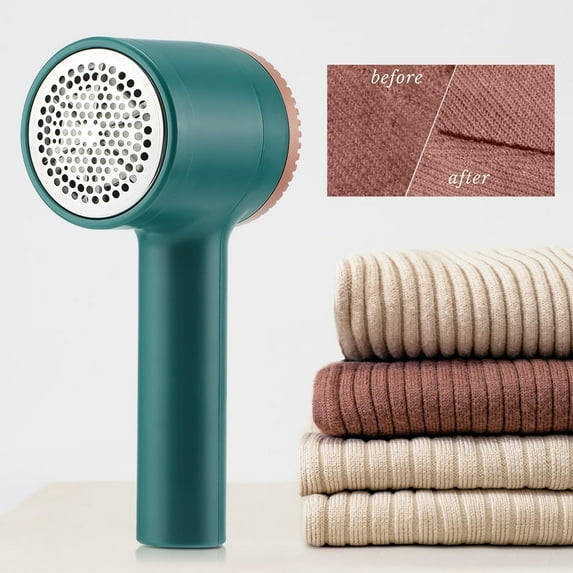 Fabric Shaver,Electric Lint Remover Rechargeable Sweater Defuzzer with ...
