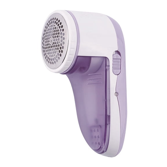Fabric Shaver,Electric Lint Remover,Rechargeable Sweater Shaver with Stainless Steel 3-Leaf Blades,Dual Protection,Removable Bin,Easy Remove Fuzz,Lint,Pills,Bobbles(Light Purple)