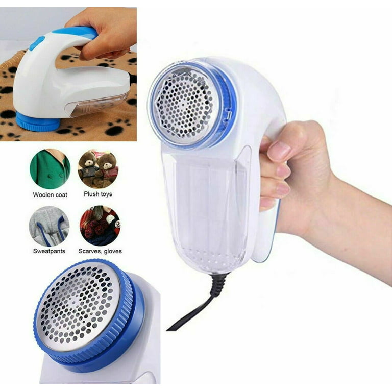 Fabric Shaver Lint Remover, Portable Corded Fuzz Shaver Remover for Clothes  Sweater Furniture Carpet Curtain, Extra Replacement Blade and Brush