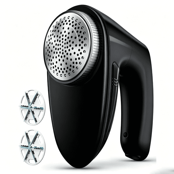 Fabric Shaver, Lint Remover with 6-Blades,Black