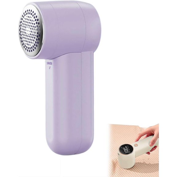 Fabric Shaver,Rechargeable Lint Remover for Clothes,Rechargeable Lint Remover for Clothes, Battery Operated, Remove Clothes Fuzz, Lint Balls, Pills, Bobbles(1pc,Purple