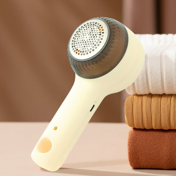 Fabric Shaver and Lint Remover, Sweater Defuzzer , 3 Replaceable Stainless Steel Blades, Battery Operated, Remove Clothes Fuzz, Lint Balls, Pills