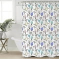thumbnail image 1 of Fabric Shower Curtain 72x72 Inch, Tuil Dandelion Flowers Plants Shower Curtain for Bathroom with Hooks,Waterproof Bath Shower Curtain Sets Decorative Bathroom Accessories, 1 of 6