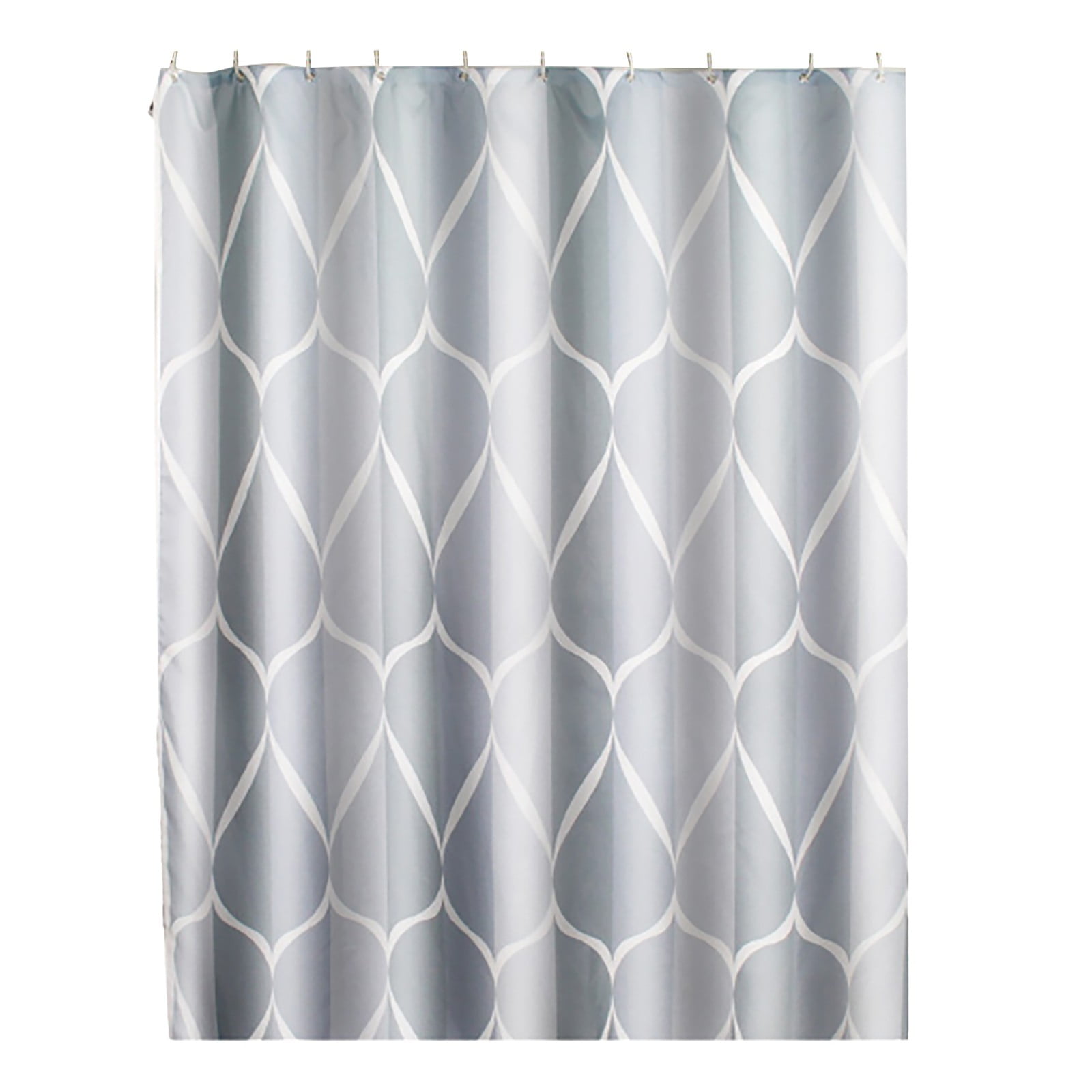 Fabric Shower Curtain 74 Inches Long Waterproof Fabric Shower Curtain