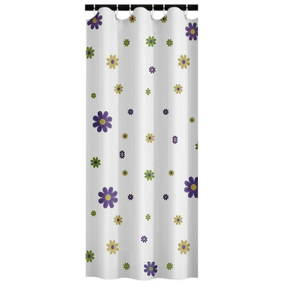 Fabric Shower Curtain, Bathroom Curtains with Metal Grommets and Bottom Weighted, Bathtub Home Decoration Waterproof Fabric Machine Washable, Hotel Quality Dry Wet Separation