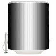 thumbnail image 1 of Fabric Shower Curtain, Black and White Gradient Bathroom Curtain with 12 Hooks Waterproof No Bad Odor Machine Washable Bath Curtains for Bathroom, Spa Room, 72"x72", 1 of 6
