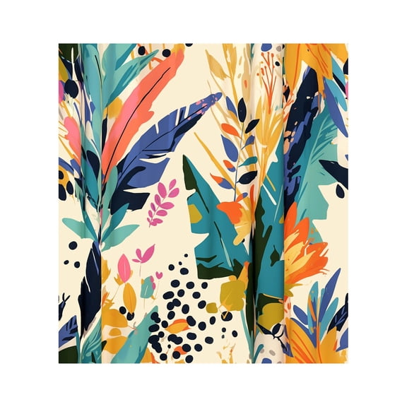 Fabric Shower Curtain Liner Reinforced Rustproof Bathroom