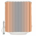 thumbnail image 1 of Fabric Shower Curtain Ombre Abstract Gradient Coral Pink and Gray Shower Curtains with 12 Hooks Waterproof Machine Washable Bath Curtains for Bathroom, 48x 72in, 1 of 6