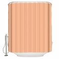 thumbnail image 1 of Fabric Shower Curtain, Peach Coral Solid Color Bathroom Curtain with 12 Hooks Waterproof No Bad Odor Machine Washable Bath Curtains for Bathroom, Spa Room, 66"x72", 1 of 6