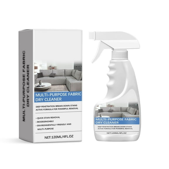 Fabric Sofa Cleaner For Upholstery Carpet Stains, 120Ml Spray For Home Use, Removes Dirt And Odors From Cloth Materials
