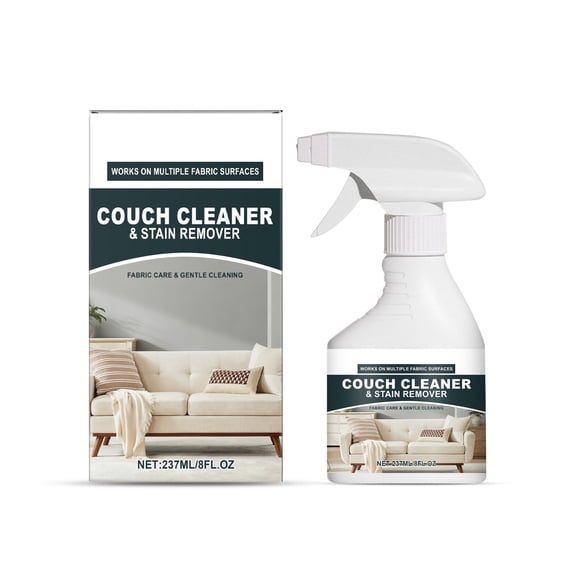 Fabric Sofa Cleaner, Household Upholstery Cleaner for All Fabrics, Odor Eliminator, Versatile Spray for Couches and Chairs, 237ml