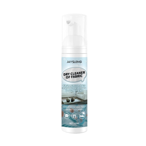 Fabric Sofa Cleaning Foam 100ml, Mattress Decontamination Cleaner, No-Wash Carpet Dry Cleaner, Stubborn Stain Remover for Upholstery and Fabrics, Foam Cleaner for Home