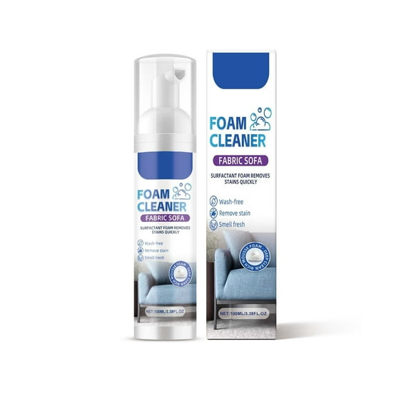 Fabric Sofa Foam Cleaner, Multi-Purpose Upholstery Cleaner for Furniture 100ml