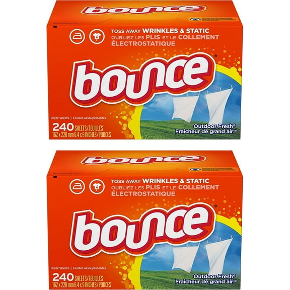 Fabric Softener Sheets, Outdoor , 240 Count, 2-Pack