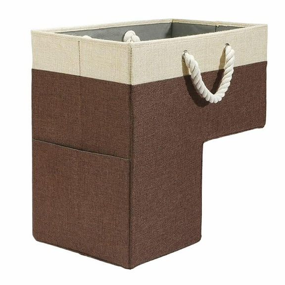 Fabric Stair Corner Storage for Homes with Kids and Elderly: Maximize Dead Space, Eliminate Tripping Hazards