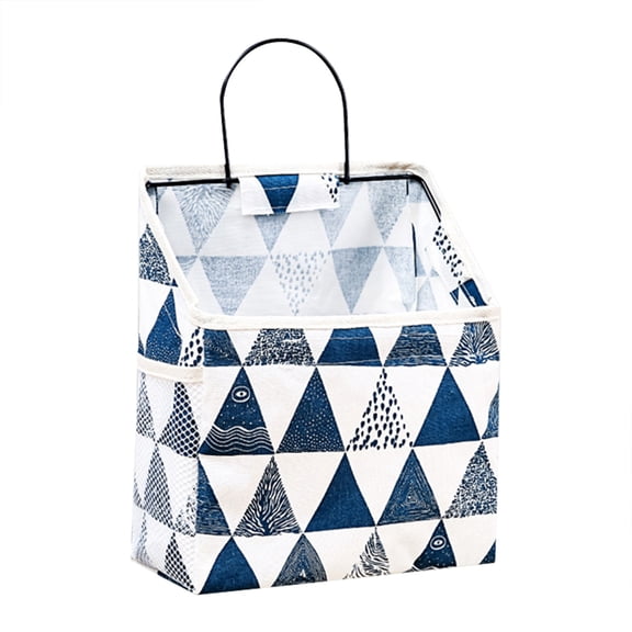 Fabric Storage Bag Wall Organizer Hanging Fabric Pocket Storage Bag Behind The Door for Dorm Bathroom College Student Space Saving for College Student Dormitory Bathroom