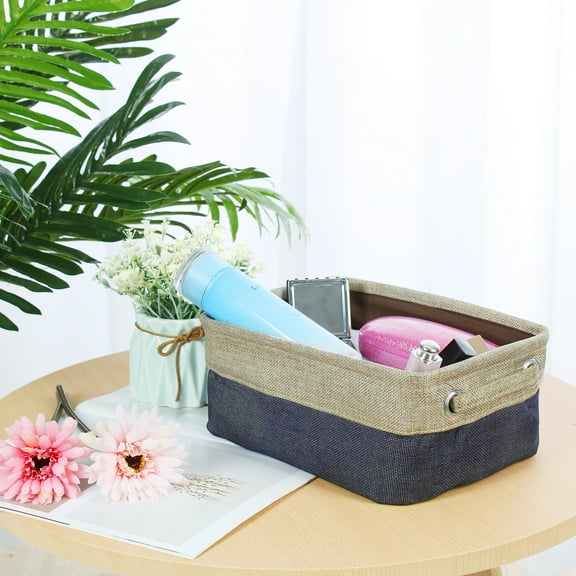 Fabric Storage Bin Basket Closet Clothes Towel Laundry Box Container