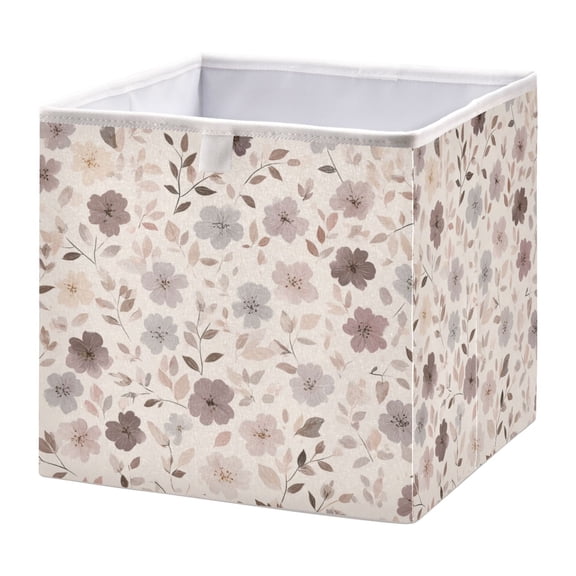 Fabric Storage Bins Foldable Cube For Home Organization Baskets Scattered Across The Canvas