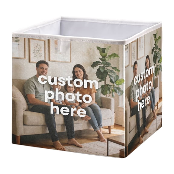 Fabric Storage Bins Foldable Cube For Home Organization Baskets