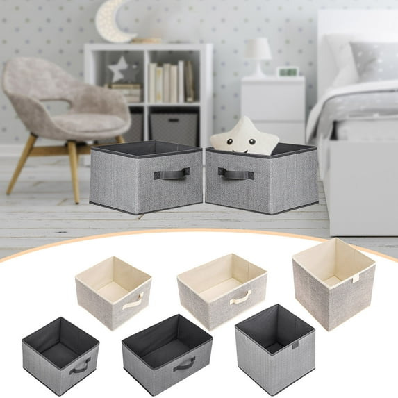 Fabric Storage Box, Closet Organizer with Lid, Large Capacity Clothes & Toy Organizer Bin for Bedroom, Foldable Fabric Storage Container for Home Organization & Space Saving,Vsgery