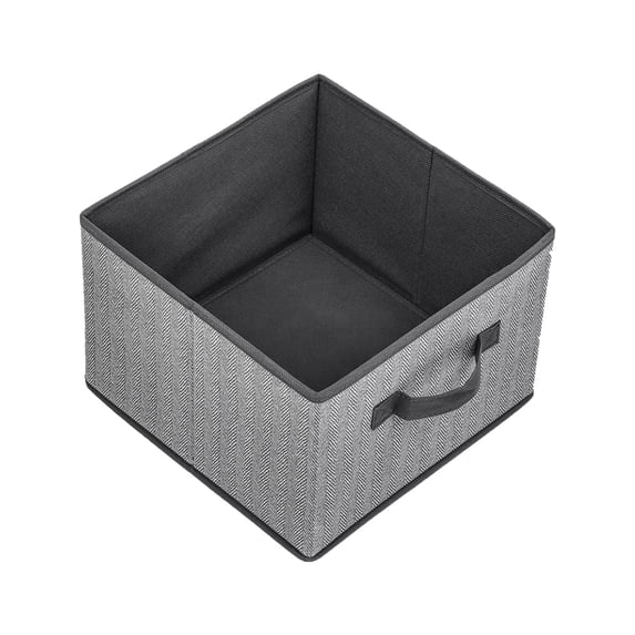 Fabric Storage Box Desktop Organizer, Soft Cloth Clothing and Toy Container for Home Organization, Wardrobe and Furniture Space-saving Sundries Bin
