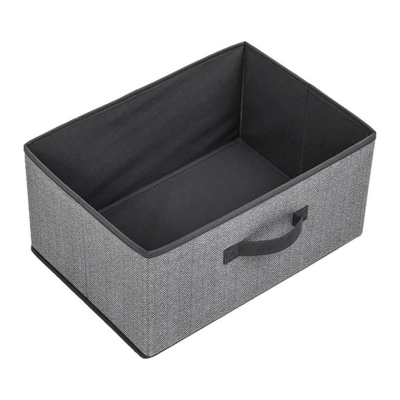Fabric Storage Box Desktop Toy Clothing Sundries Organizer Non-Woven Soft Durable Elegant Multiple Sizes for Wardrobe Closet Tidy Space Saving Home Efficient
