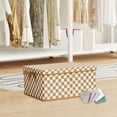 thumbnail image 1 of Fabric Storage Box with Reinforced Steel Frame, Waterproof Clothes Organizer Container, Square Storage Bin with Dustproof Cover for Home Organization, Closet, Bedding and Toys Storage, 1 of 6