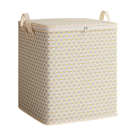 Fabric Storage Boxes with Lids for Clothes Blanket Toys Bedding Large Capacity