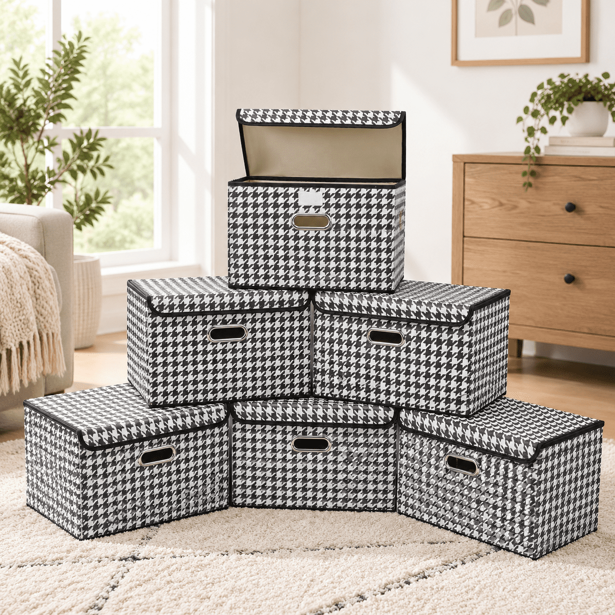 Collapible Container Fabric Storcube Bfoldable Organizer Container Collapsible Basket With ...