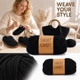 thumbnail image 1 of Fabric Strip Yarn for Crochet Slipper Bag Thick Cloth Thread Bulky Yarn 6 Colors Available for Knitting, 1 of 3