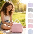 thumbnail image 1 of Fabric Striped Lunch Bag Insulated Lunch Tote Large Capacity Lunch Box for Women Men Handheld Office Commute Work by PALIFEUR, 1 of 7