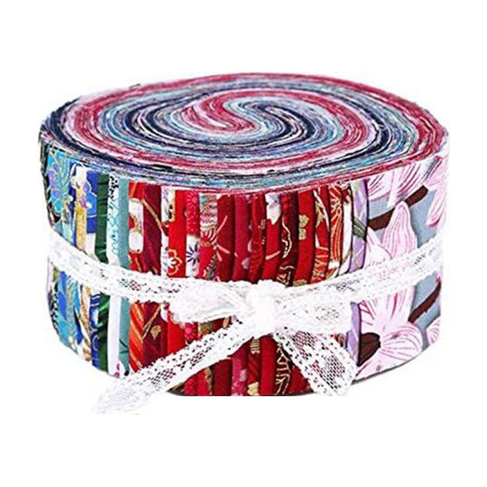 Fabric Strips Roll 2.5 Inch Jelly Fabric Bundles Fabric Quilting Strips
