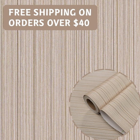 Fabric Texture PVC Fabric textile base Peel and Stick Wallpaper Self Adhesive Linen Look Wall cover Waterproof Washable Removable Vinyl Roll for Living Room Bedroom Accent Wall DIY Wallpaper self-adh