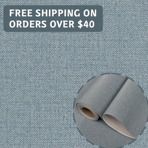 Fabric Texture PVC Fabric textile base Peel and Stick Wallpaper Self Adhesive Linen Look Wall cover Waterproof Washable Removable Vinyl Roll for Living Room Bedroom Accent Wall DIY Wallpaper self-adh