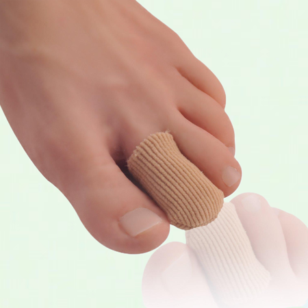 Fabric Toe Caps - Toe Separators - 3 Pairs - Size Medium