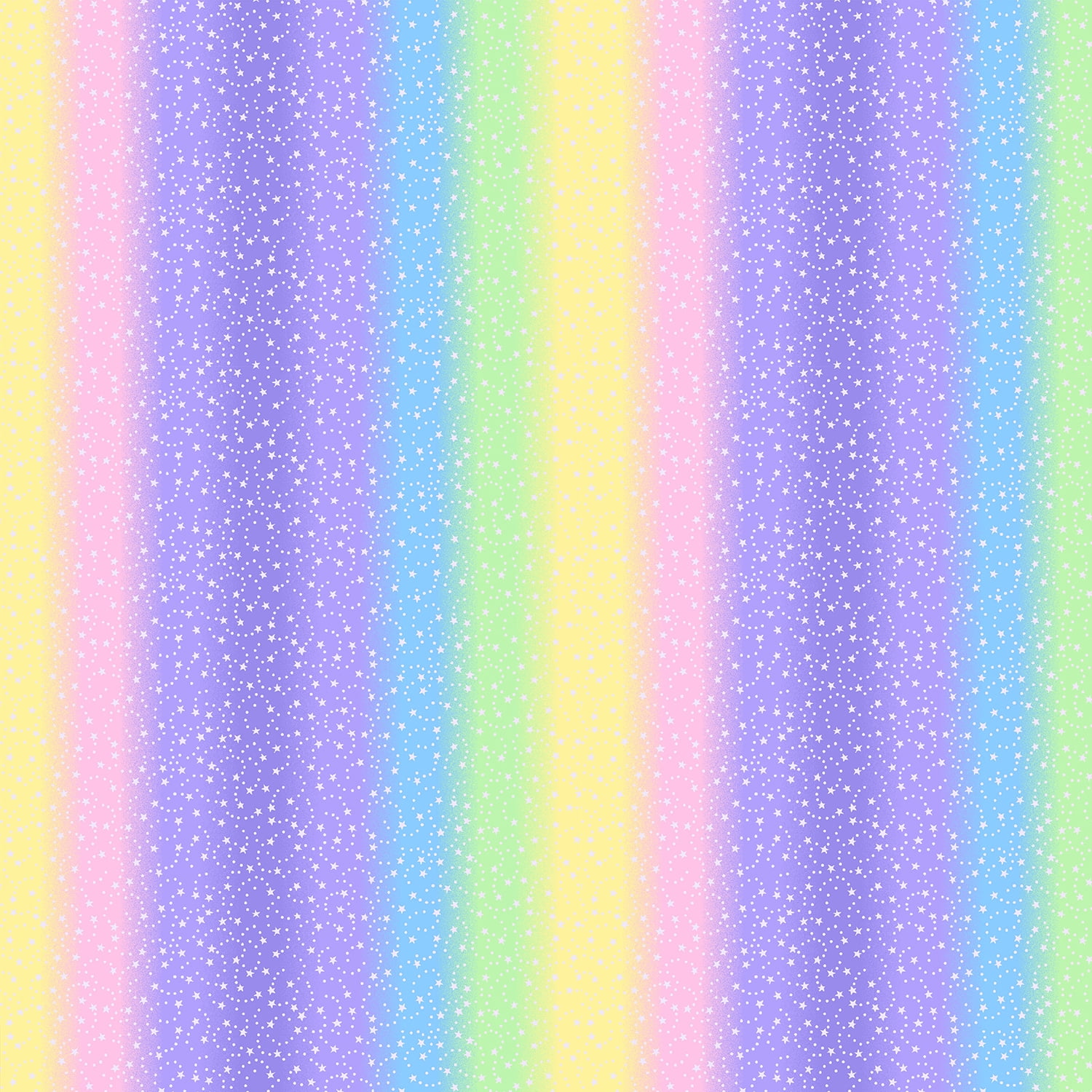 Fabric Traditions 44" 100% Cotton Rainbow Stripe Sewing & Craft Fabric, 8 Yd by The Bolt, Multi