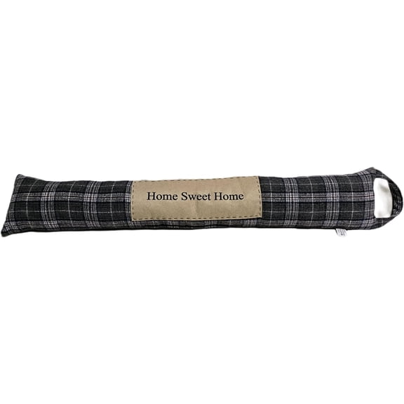 Fabric Under Door Draft Stopper Weighted Air Blocker for and Window, Decorative Wind with Hanging Rope, 32.7inch Dust Heat Preventer Durable