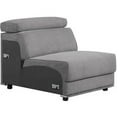thumbnail image 1 of Fabric Upholstered Modular Armless Chair, Dark Gray, 1 of 1