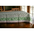thumbnail image 1 of Fabric Venue Hand Block Print Cotton Tablecloth 55x90 Inches 6 seater rectangular, 1 of 3