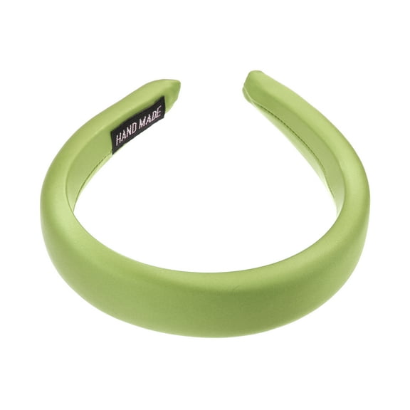 Fabric Wide Headbands Simplicity Design Classic Style 1.18inch Green for Women Girl