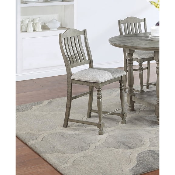 Fabric and Foam Seats - Cozy Feel during Meals