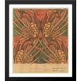 thumbnail image 1 of Fabric design for Backhausen 28x32 Large Black Wood Framed Print Art by Koloman Moser, 1 of 2